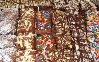 assorted brownies